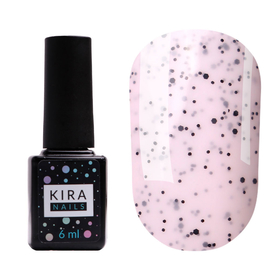 Гель-лак Kira Nails Chia Pudding №001 Ваніль, 6 мл