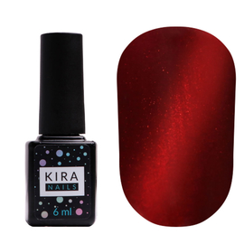 Gel polish Kira Nails Cat eyes №001, 6 ml