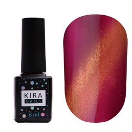 Gel polish Kira Nails Cat eyes №002, 6 ml