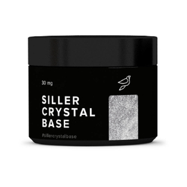 База прозрачная с шиммером Base Siller Сrystal, 30 мл (без кисточки), Объем (мл): 30 мл