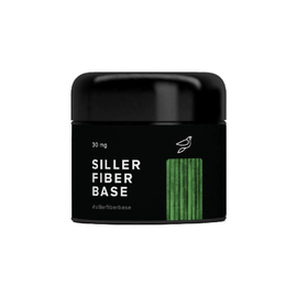 База с нейлоновыми волокнами Base Siller Fiber, 30 мл (без кисточки), Объем (мл): 30 мл