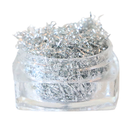 Decor for design of Komilfo Foil Stripes №02 Silver, (0,2 g)