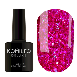 Гель-лак Komilfo Stardust Glitter №001, 8 мл, Колір Komilfo Stardust Glitter: №001, Об'єм (мл): 8 мл