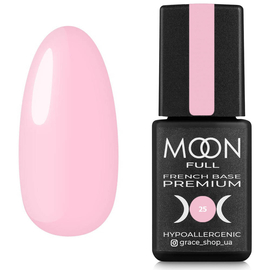 MOON FULL PREMIUM French Base №25, 15 ml, Color Moon Full Premium French Base: №25, Volume (ml): 15 ml