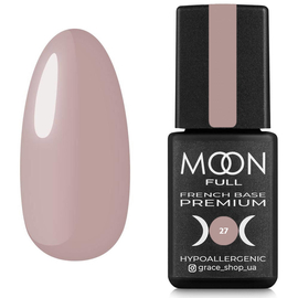 База камуфлююча MOON FULL PREMIUM French Base №27, 15 мл, Колір Moon Full Premium French Base: №27, Об'єм (мл): 15 мл