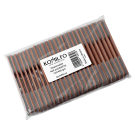 A set of Komilfo disposable saw-buff, 50 pcs (150/400)
