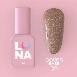 База камуфлююча Luna Cover Base №09, 13 мл, Об'єм (мл): 13 мл, Колір Luna Cover Base: №09