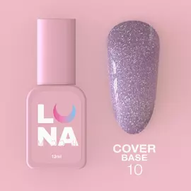 База камуфлююча Luna Cover Base №10, 13 мл, Об'єм (мл): 13 мл, Колір Luna Cover Base: №10
