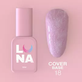 База камуфлююча Luna Cover Base №18, 13 мл, Об'єм (мл): 13 мл, Колір Luna Cover Base: №18