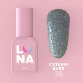 База камуфлююча Luna Cover Base №26, 13 мл, Об'єм (мл): 13 мл, Колір Luna Cover Base: №26