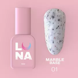 База Luna Marble Base №01, 13 мл, Колір Luna Marble Base: №01, Об'єм (мл): 13 мл