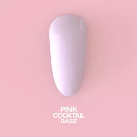 База цветная Luna Base Pink Cocktail, 30 мл, Объем (мл): 30 мл, Цвет Luna Color Base: Pink Cocktail