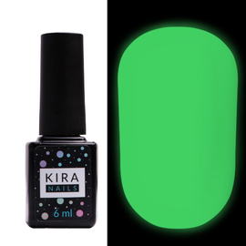 Топ матовий для гель-лаку без липкого шару Kira Nails Matte No Wipe Fluo Top, 6 мл