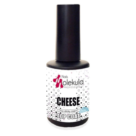 Топ без липкого шару Molekula Top Cheese (з ч/б крапками), 12 мл