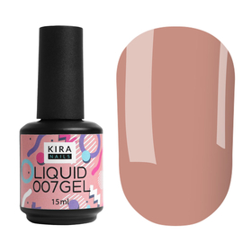 Kira Nails Liquid Gel 007, 15 ml (beige), Color Kira Nails Liquid Gel: 007, Volume (ml): 15 ml