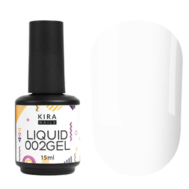 Kira Nails Liquid Gel 002, 15 ml (milky), Color Kira Nails Liquid Gel: 002, Volume (ml): 15 ml