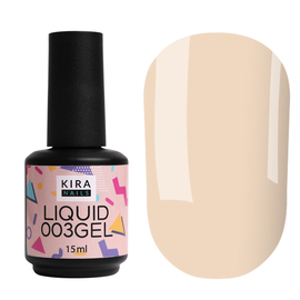 Kira Nails Liquid Gel 003, 15 ml (milky pink), Color Kira Nails Liquid Gel: 003, Volume (ml): 15 ml