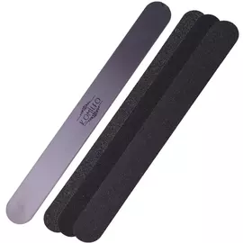 Komilfo base for manicure + disposable abrasives 3 pcs. (100, 180, 240)