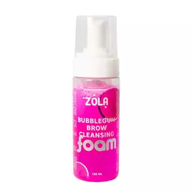 Піна для брів очищувальна розова Zola Bubblegum Brow Cleansing, 150 мл