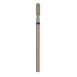 Diamond cutter for manicure, drum rounded off 2,3 mm (blue)