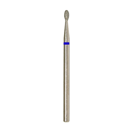 Diamond cutter for manicure, egg 1,8 mm (blue)