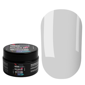 Гель для нарощування Kira Nails Builder Gel 001, 15 г, Колір Kira Nails Builder Gel: 001, Вага (г): 15 г