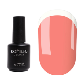 База кольорова Komilfo Color Base French 010 (пастельний кораловий), 15 мл, Колір Komilfo Color French Base: №010, Об'єм (мл): 15 мл