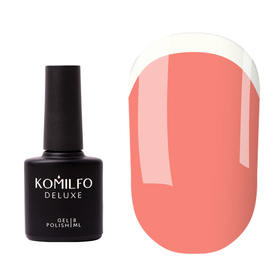 База кольорова Komilfo Color Base French 010 (пастельний кораловий), 8 мл, Колір Komilfo Color French Base: №010, Об'єм (мл): 8 мл