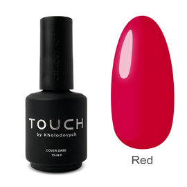 Touch Cover Base Red, 15 ml
