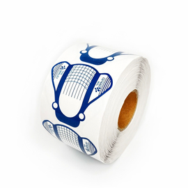 Nail forms for building "butterfly" Molekula, 10 pcs, Packing: By the piece