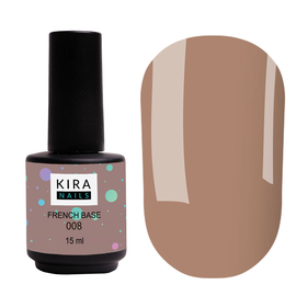 Kira Nails French Base 008, 15 ml, Color French Base: 008, Volume (ml): 15 ml