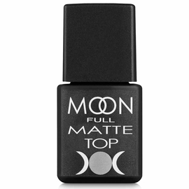 Матовий топ без липкого шару MOON FULL Matte Top No Wipe, 8 мл, Об'єм (мл): 8 мл