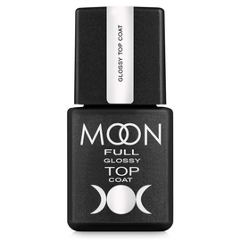 Топ без липкого шару Moon Full No Wipe Glossy Top, 8 мл