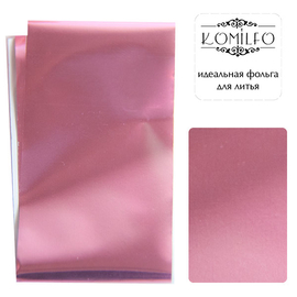 Foil for casting of Komilfo, a tea rose, glossy