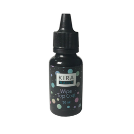 Топ для гель-лаку з липким шаром Kira Nails Wipe Top Coat, 30 мл (без непзлика)
