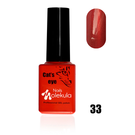 Gel polish Molekula Cat&#39;s Eye №33, 6 ml