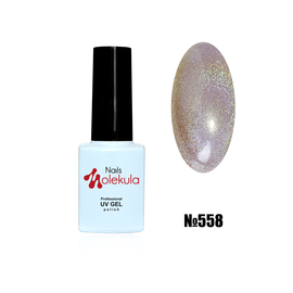 Гель-лак Molekula Holographic №558, 6 мл