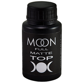 Матовий топ без липкого шару MOON FULL Matte Top No Wipe, 30 мл, Об'єм (мл): 30 мл