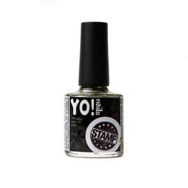 Фарба для стемпінга Yo!Nails STAMP №08, 8 мл (металік, хакі)