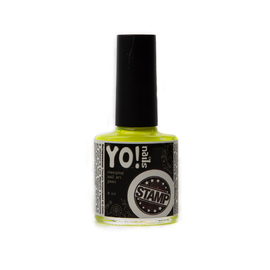 Фарба для стемпінга Yo!Nails STAMP №13, 8 мл (неон, яскраво-жовтий)