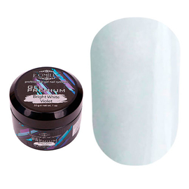 Гель для нарощування Komilfo Gel Premium Bright White Violet, 30 г, Колір Komilfo Gel Premium: Bright White Violet, Об'єм (мл): 30 мл