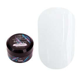 Гель для нарощування Komilfo Gel Premium Milky White, 15 г, Колір Komilfo Gel Premium: Milky White, Об'єм (мл): 15 мл