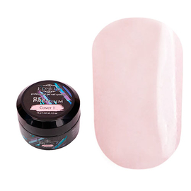 Гель для нарощування Komilfo Gel Premium Cover 1, 15 г, Колір Komilfo Gel Premium: Cover 1, Об'єм (мл): 15 мл