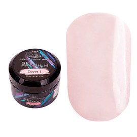 Гель для нарощування Komilfo Gel Premium Cover 1, 30 г, Колір Komilfo Gel Premium: Cover 1, Об'єм (мл): 30 мл