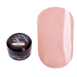 Гель для нарощування Komilfo Gel Premium Cover 2, 15 г, Колір Komilfo Gel Premium: Cover 2, Об'єм (мл): 15 мл