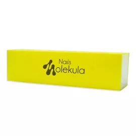 Molekula nail polisher, four-sided, 120/120 (Yellow neon)