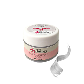 Акрил-гель (полигель) Molekula Silky Acrylic Gel №01 Silky Clear, 30 мл