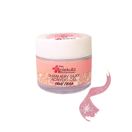 Акрил-гель (полигель) Molekula Shimmery Silky Acrylic Gel №08 Geraldine, 15 мл