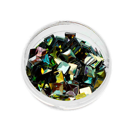 Komilfo 3D Чешуя Дракона №015, квадрат, Jonquil AB (1 г)