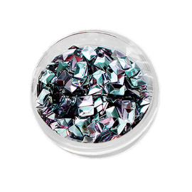 Komilfo 3D Луска Дракона №021, прямокутник, Crystal AB, (1 г)